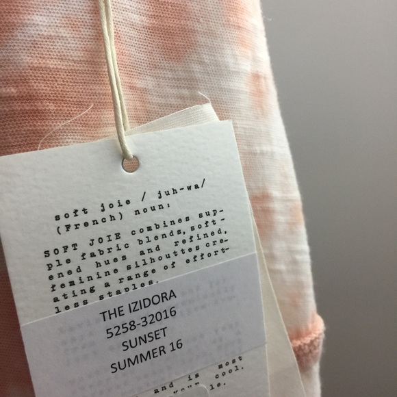 NWT Soft Joie The Izadora Orange Mini Tiered Dress - Picture 8 of 8